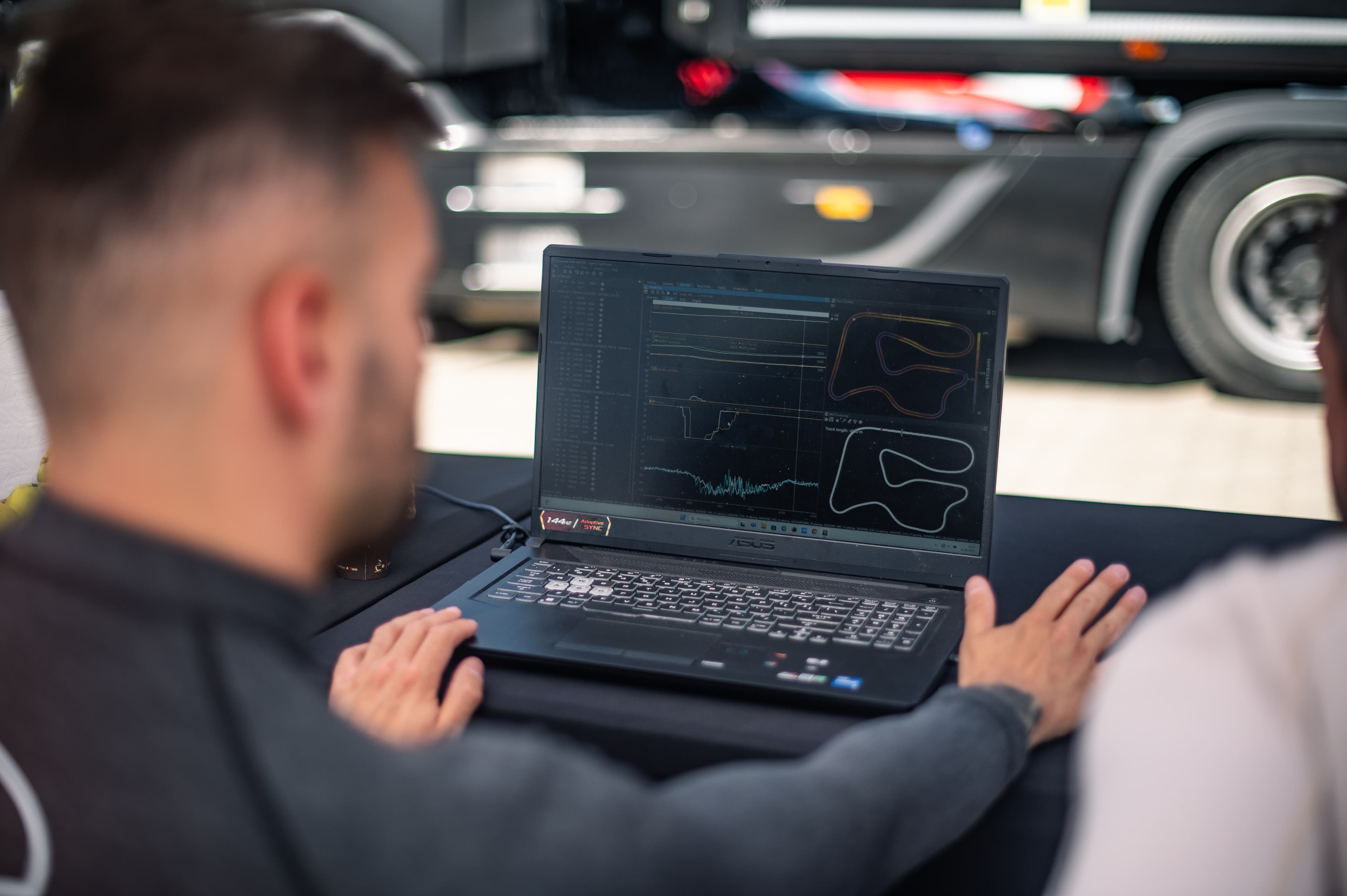 Lempart Racing analiza telemetrii i ustawienia samochodu